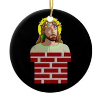The Chimney Jesus Christmas Ornament