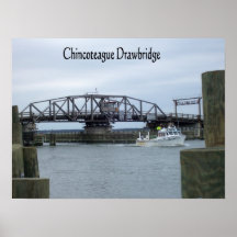 The Chincoteague Drawbridge Posters