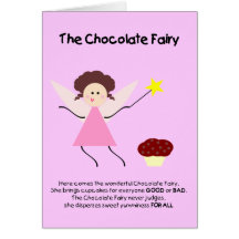 The Chocolate Fairy Card