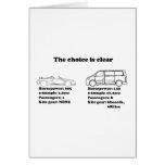 the choice is clear cards
