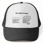 the choice is clear hats