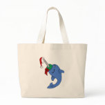 The Christmas Narwhal bags