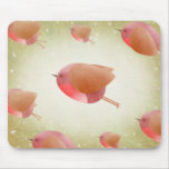 The Christmas Robin Army mousepads