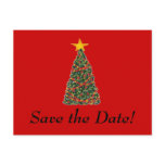 The Christmas Tree, Save the Date! postcards