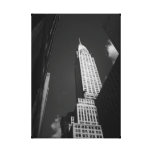 The Chrysler Building Stretched Canvas Prints