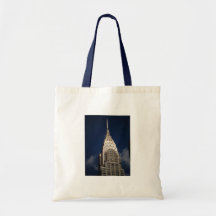 The Chrysler Building, New York City Tote Bags