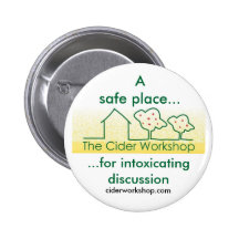 The Cider Workshop Button Badge
