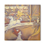 The Circus by Georges Pierre Seurat Fridge Magnet