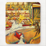 The Circus by Georges Pierre Seurat mousepads