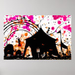 the circus came to town posters