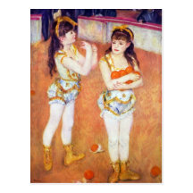 The circus Fernando by Pierre Renoir Post Cards