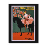 The Circus Girl 1897 Postcard