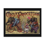 The Circus Procession Front Cover Postcard