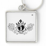 The Claddagh (Black) keychains