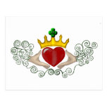 The Claddagh (Full Colour) Post Card