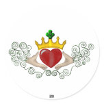 The Claddagh (Full Colour) stickers