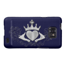 The Claddagh (Silver) Samsung Galaxy Cases
