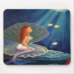 The Clamshell Mermaid - Mouse Pad mousepads