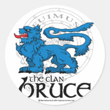 The Clan Bruce Stickers