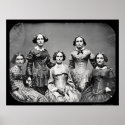 The Clark Sisters Daguerreotype 1845 posters