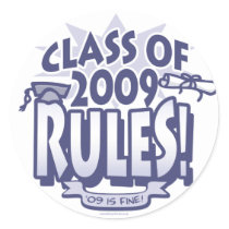 The Class of 2009 Rocks Grad Gear