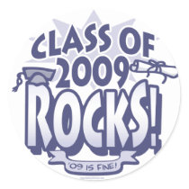 The Class of 2009 Rocks Grad Gear