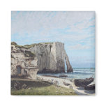 The Cliffs at Etretat after the storm, 1870 magnets