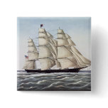 The Clipper Ship "Flying Cloud" Pin