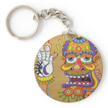 The Clown is a Wiseman in Disguise  Key Chain