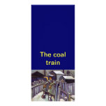 The coal train Rack Card