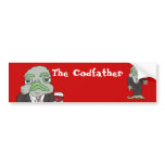 The Codfather Bumper Sticker bumper stickers