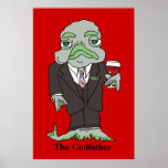 The Codfather poster print fish