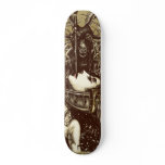 The collectress custom skate board