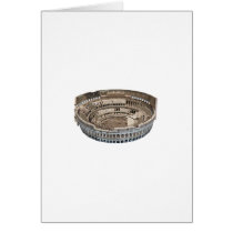 The Colosseum of Rome: 3D Model: Greeting Card