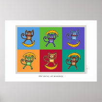 the colour of monkey