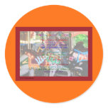 The Colours Of Childhood Poem Sticker