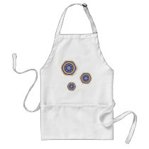 The Colours of New Years Apron