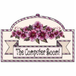 "The Computer Room" - Decorative Sign - 20 photo sculptures