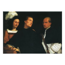 The Concert by Titian Personalized Invites