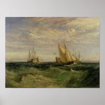 The Confluence of the Thames and the Medway Print