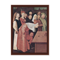 The Conjurer Detail. By Hieronymus Bosch Postcards