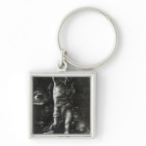 The Conscience or, The Eye Watching Cain Keychains