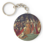 The Consecration of the Emperor Napoleon 1 keychains