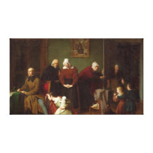 The Consequences of the Seduction, 1824 Gallery Wrap Canvas
