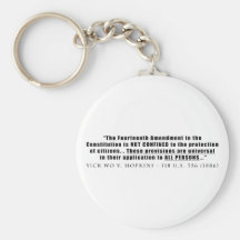 The Constitution Applies to ALL PERSONS Key Chain