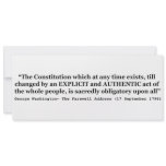 The Constitution is Sacredly Obligatory Upon All invitations