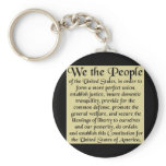 The Constitution of the United States of America keychains