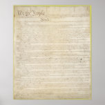 The Constitution of the United States of America posters