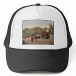 The convent, Cetinje, Montenegro vintage Photochro Mesh Hat