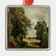 The Cornfield, 1826 Christmas Tree Ornament